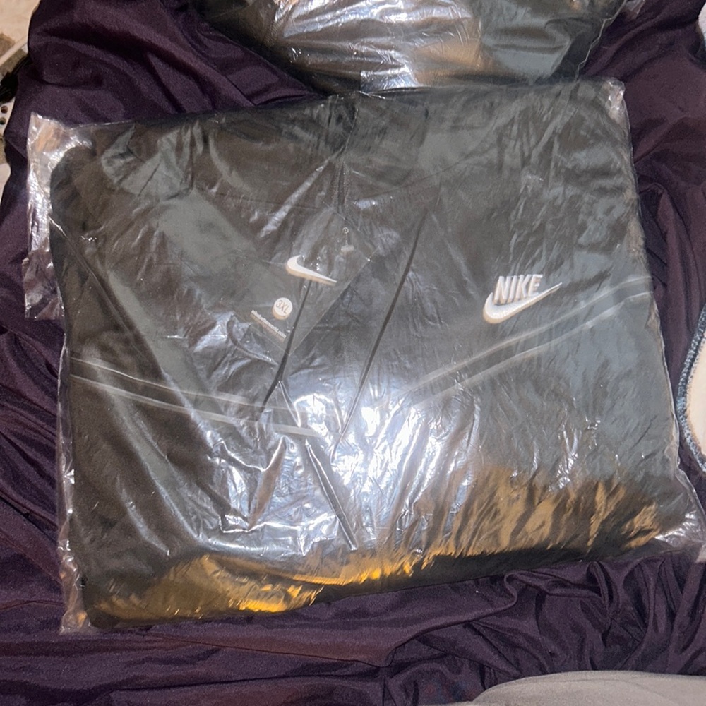 3XL nike tech sweatsuit All Black